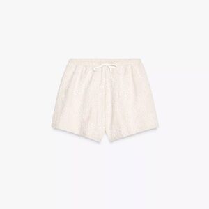 ZARA Rustic Jacquard Shorts